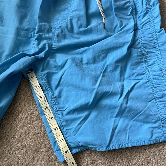 Eddie Bauer Men’s Blue Swim Shorts Drawstring Size XL - Picture 4 of 6